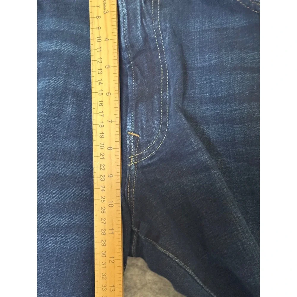 Polo Ralph Lauren Hampton Relaxed Straight Jeans Mens 36x34 Dark Wash Indigo